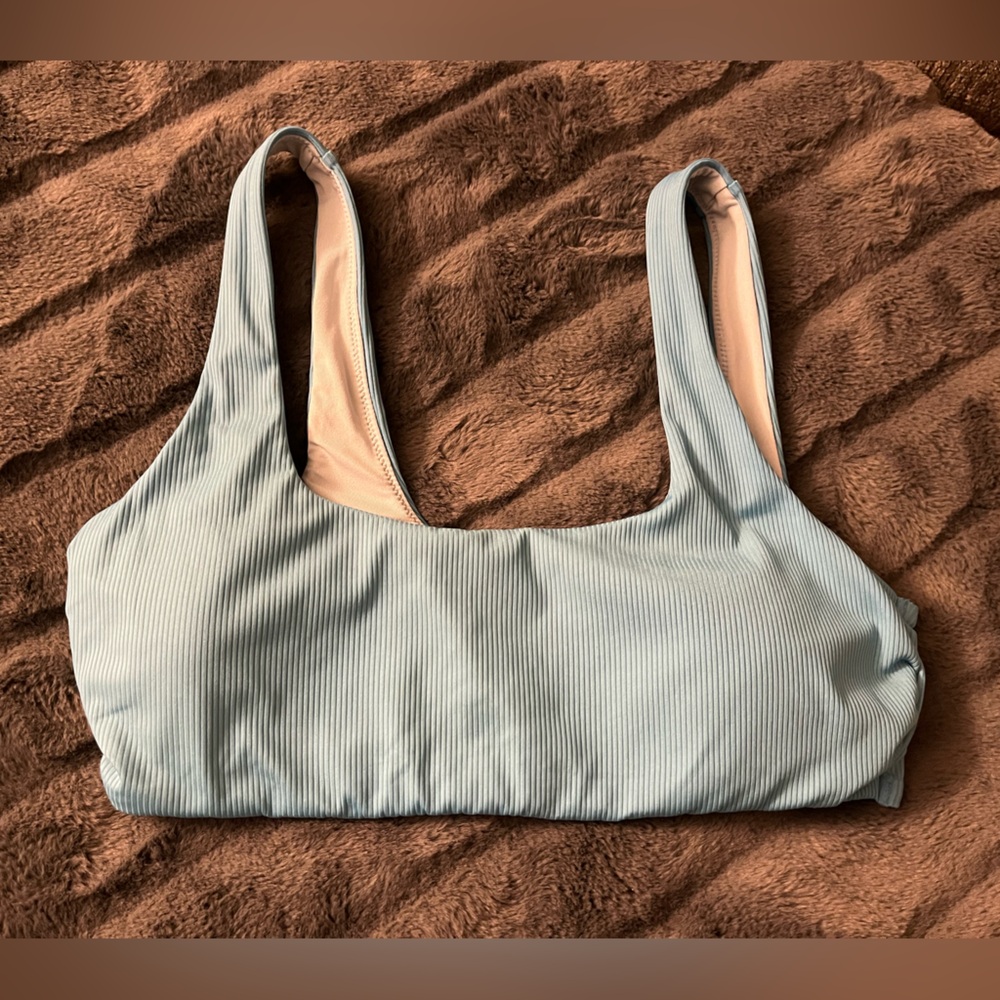 Victoria Secret Bathing Suit top and bottom medium , blue